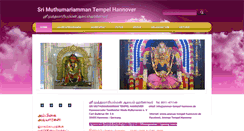 Desktop Screenshot of amman-tempel-hannover.de
